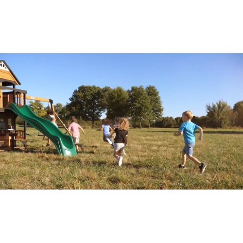 Backyard Discovery Canyon Creek Residential Wood Playset 1803022